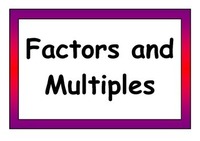 Factors and Multiples - Year 6 - Quizizz