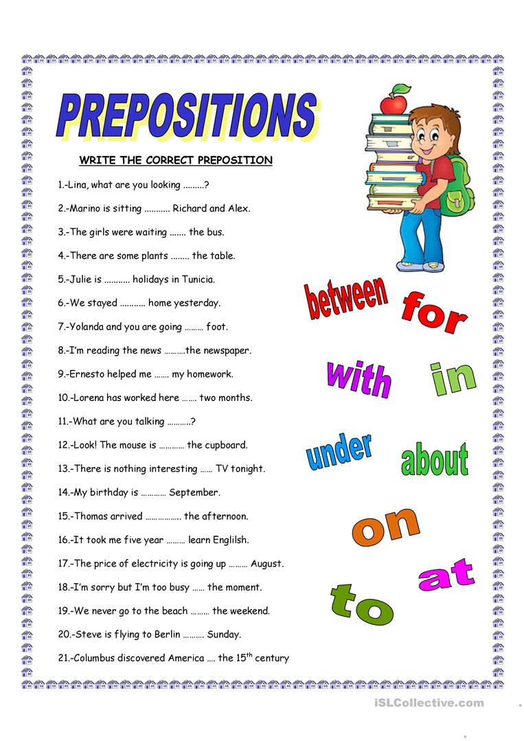 Prepositions | 268 plays | Quizizz