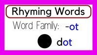 Rhyming Words Flashcards - Quizizz