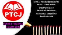 proses endotermik dan eksotermik - Kelas 7 - Kuis