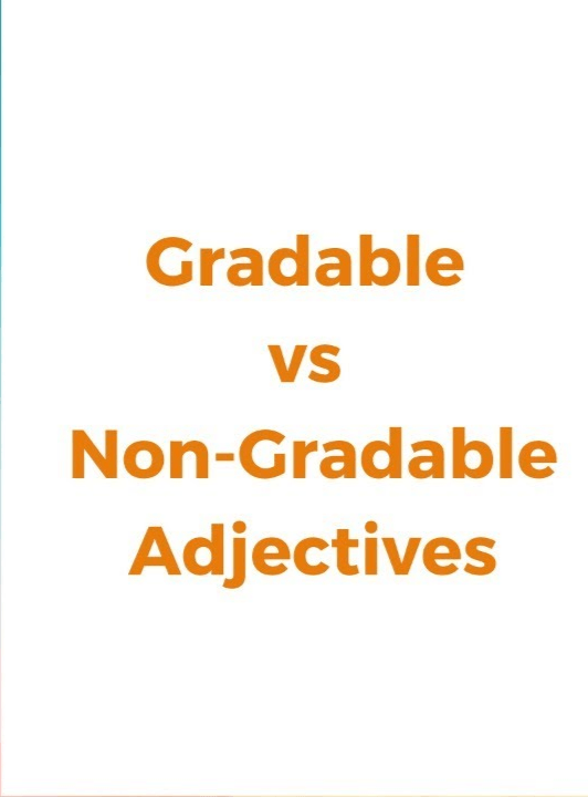 Gradable And Non-Gradable Adjectives Quiz | Quizizz