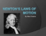 Newton's Laws of Motion