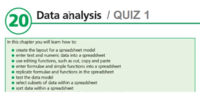 IGCSE ICT - Data Analysis