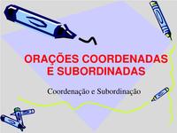 Frases simples, compostas e complexas - Série 8 - Questionário