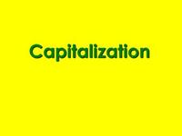 Words: Capitalization - Grade 2 - Quizizz