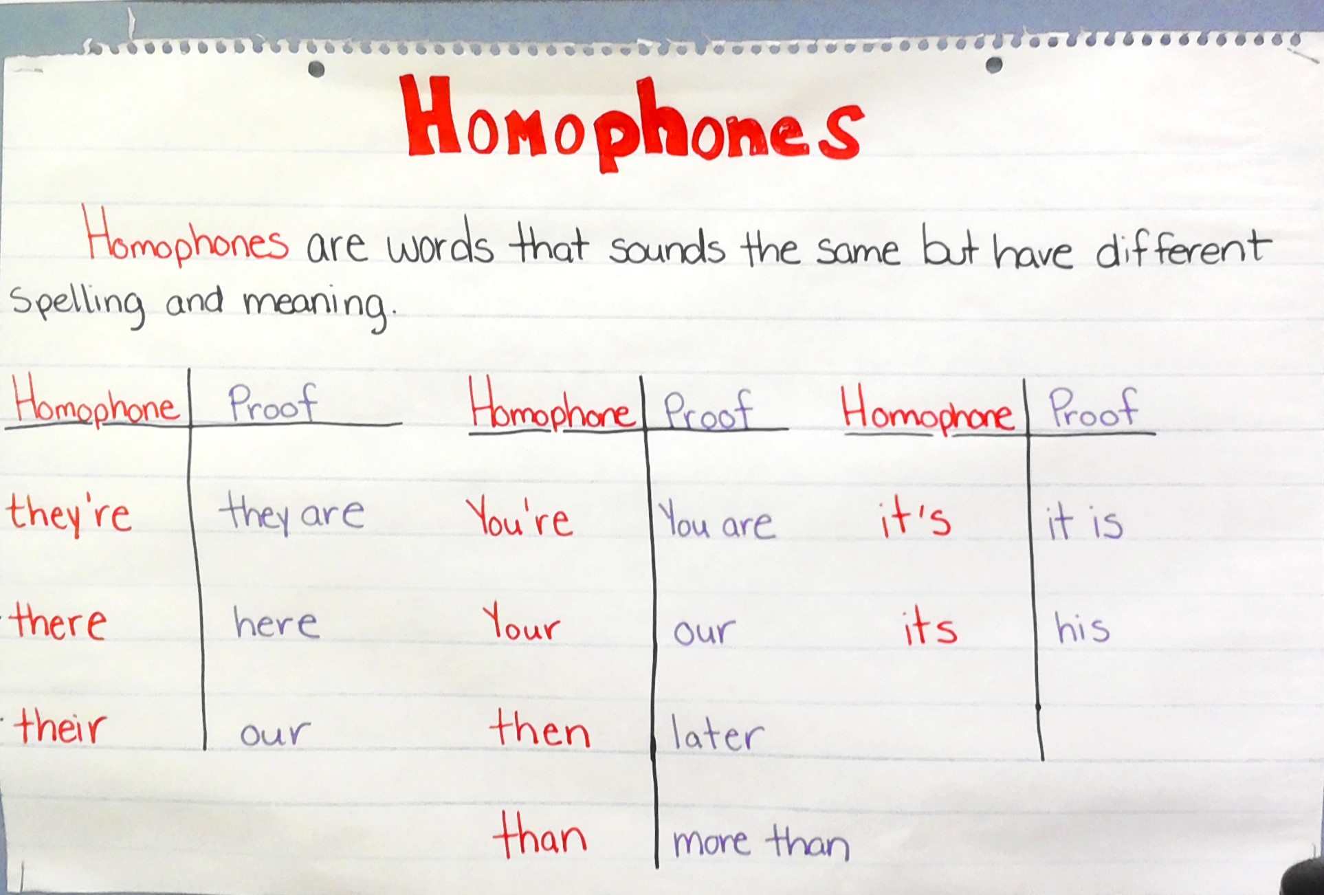 Homophones and Homographs - Grade 1 - Quizizz