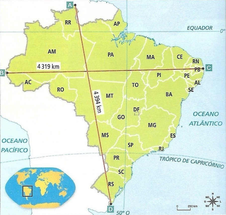 Pontos Extremos do Brasil | Geography Quiz - Quizizz