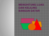 luas dan keliling - Kelas 3 - Kuis