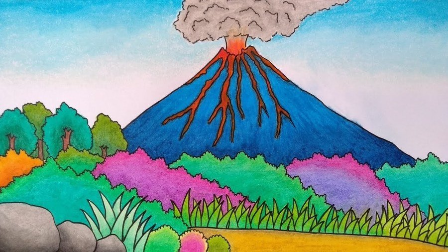 Gunung api yang berbentuk kerucut dengan lereng curam dan hampir simetris, merupakan tipe gunung api yang paling banyak terdapat di indonesia. gunung ini disebut juga gunung api berbentuk …