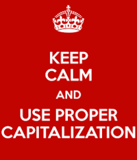 Words: Capitalization Flashcards - Quizizz