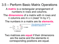 Matrices - Grade 11 - Quizizz