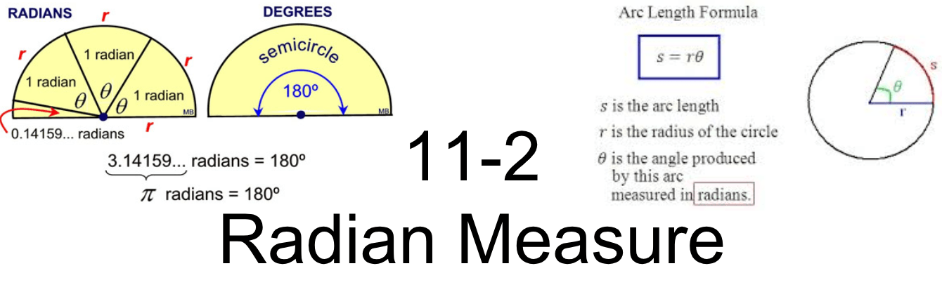 11-2 Radian Measure | Geometry Quiz - Quizizz