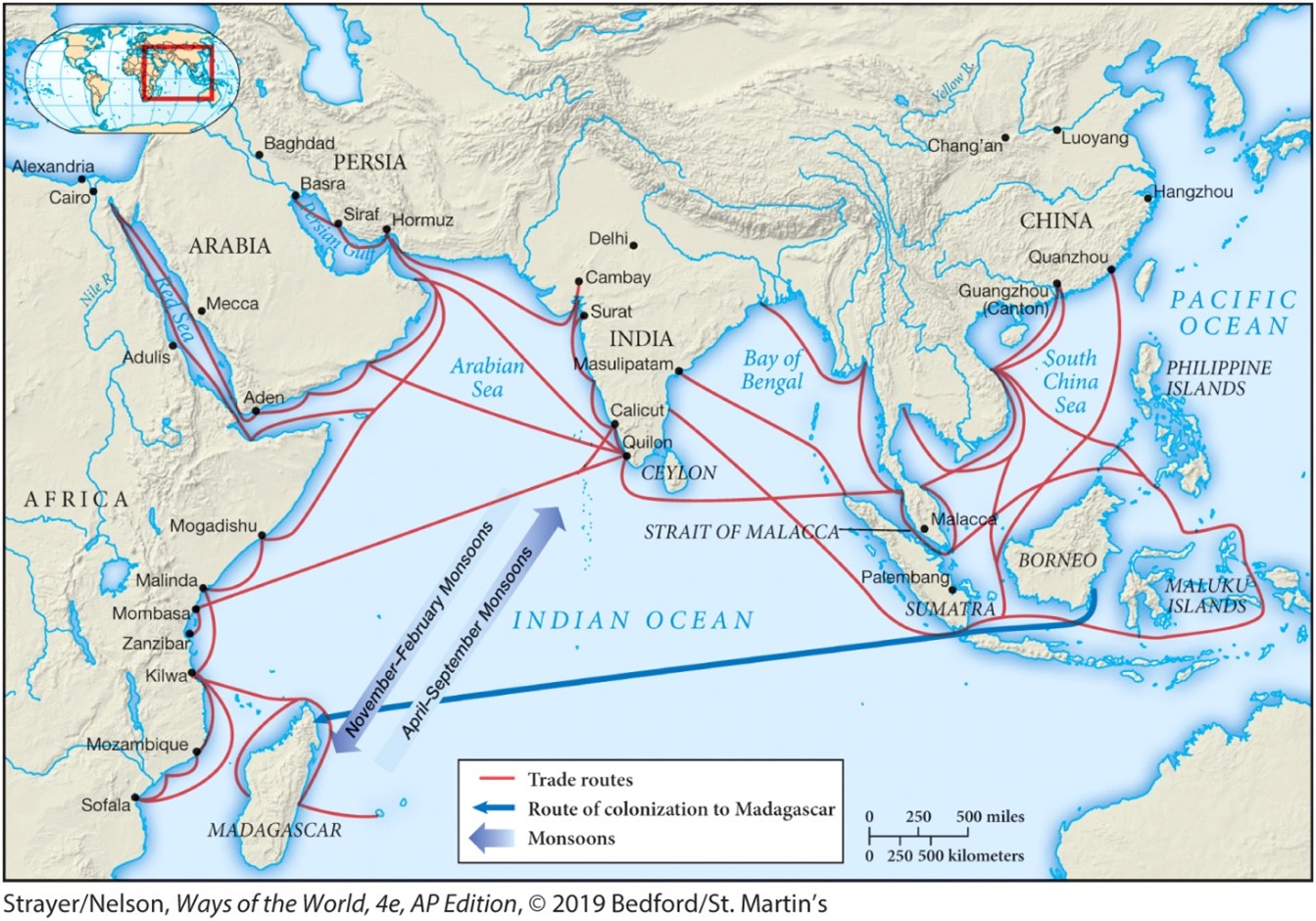 Unit 2- Networks of Exchange Review | History - Quizizz