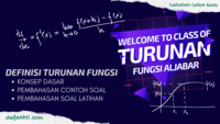 turunan dari fungsi eksponensial - Kelas 11 - Kuis