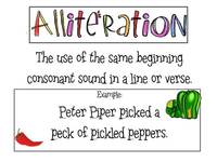 Alliteration - Class 6 - Quizizz