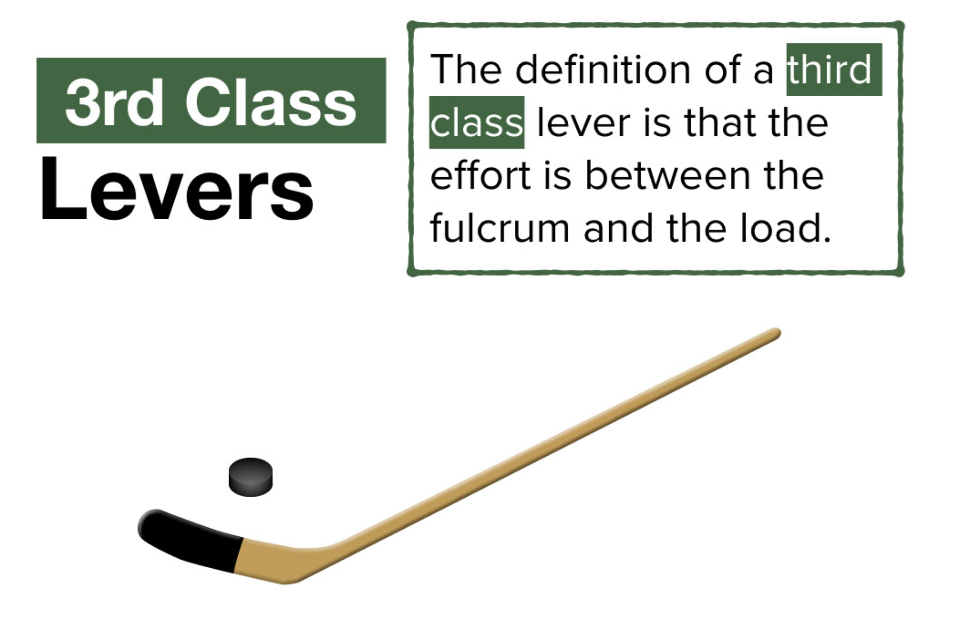 third class lever broom