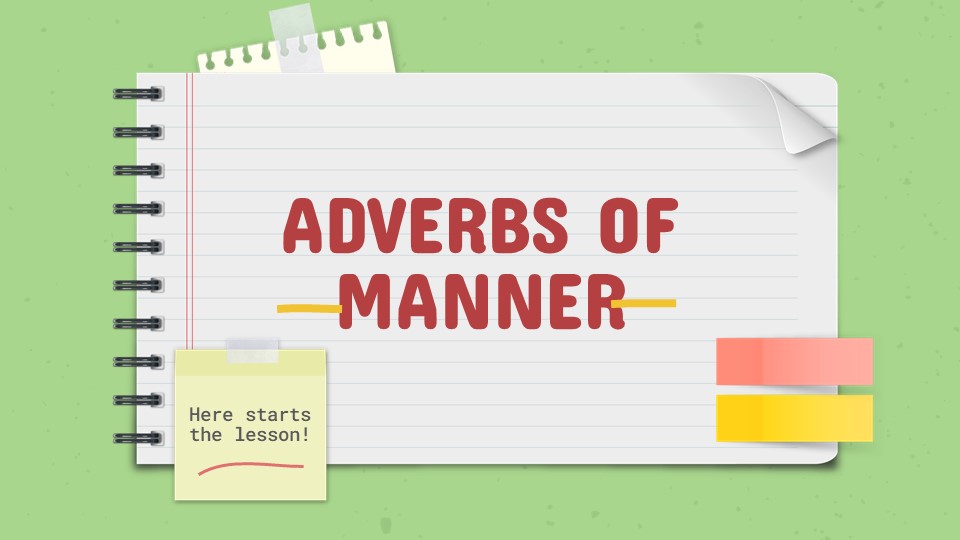 Adverbs Of Manner Practice 3 English Quizizz