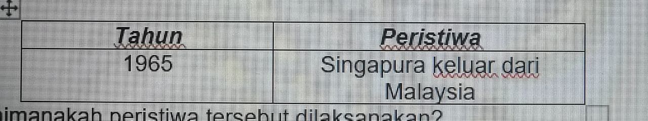 Tujuan pindaan perlembagaan 1965 dibuat