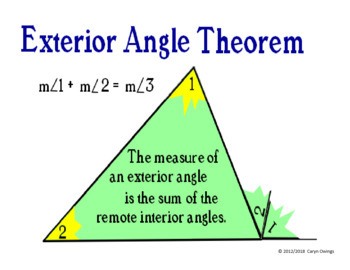 Angle Sum And Exterior Angle Theorem Geometry Quizizz