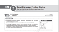 pemfaktoran - Kelas 1 - Kuis