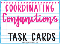 Coordinating Conjunctions - Class 3 - Quizizz