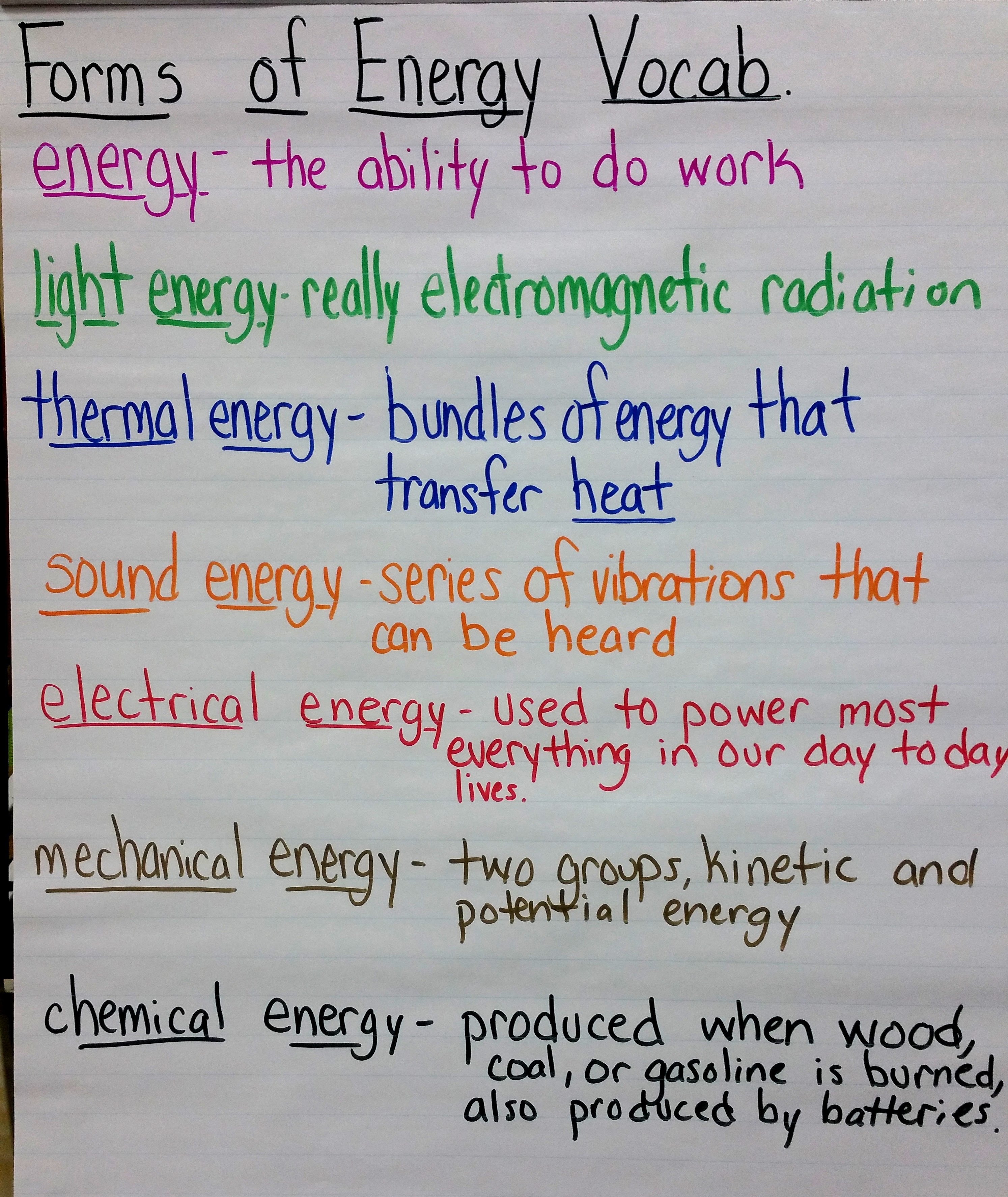 What Is Energy And The Different Forms Of Energy? | Quizizz