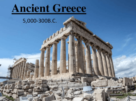 Ancient Greece questions & answers for quizzes and tests - Quizizz