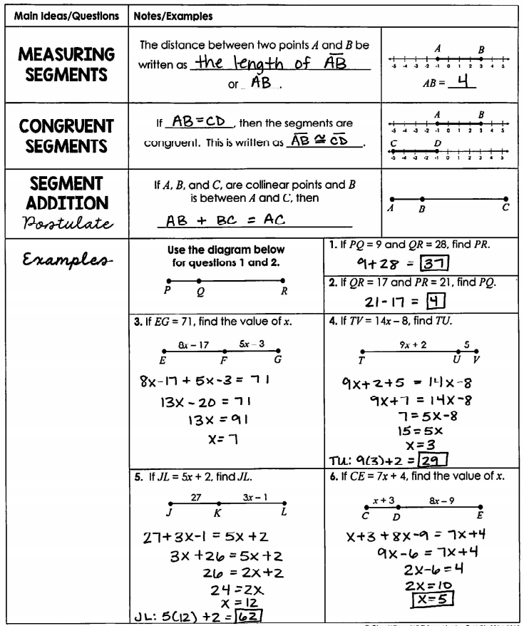 segment-addition-postulate-algebra-i-quiz-quizizz