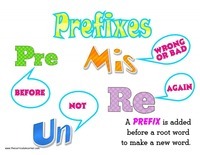 Prefixes - Grade 1 - Quizizz
