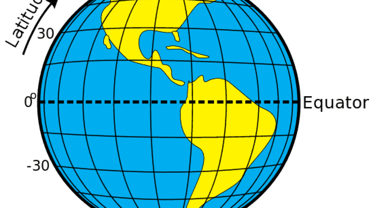 Latitudes And Longitudes 