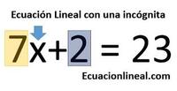 Ecuaciones Lineales