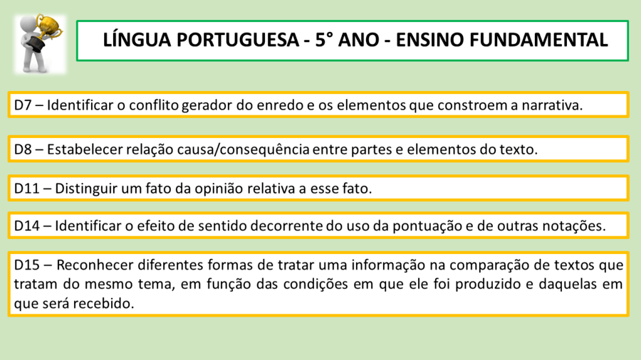 Realize o quiz 1º ano português do ensino fundamental.