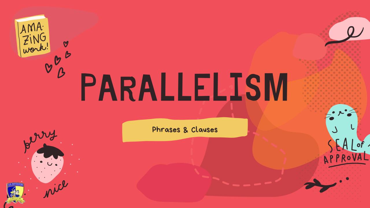 Grade 8 Parallelism Practice | Quizizz