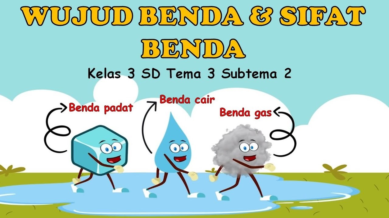 benda padat cair dan gas - Kelas 2 - Kuis