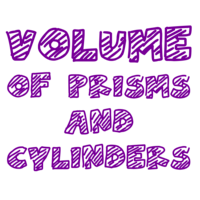 volume e área de superfície de prismas - Série 10 - Questionário