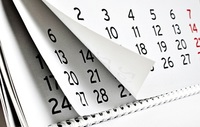 Dias, semanas e meses em um calendário - Série 12 - Questionário