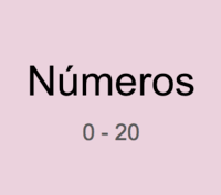 Contando Números 11-20 Flashcards - Questionário