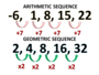 Arithmetic and Geometric Sequences