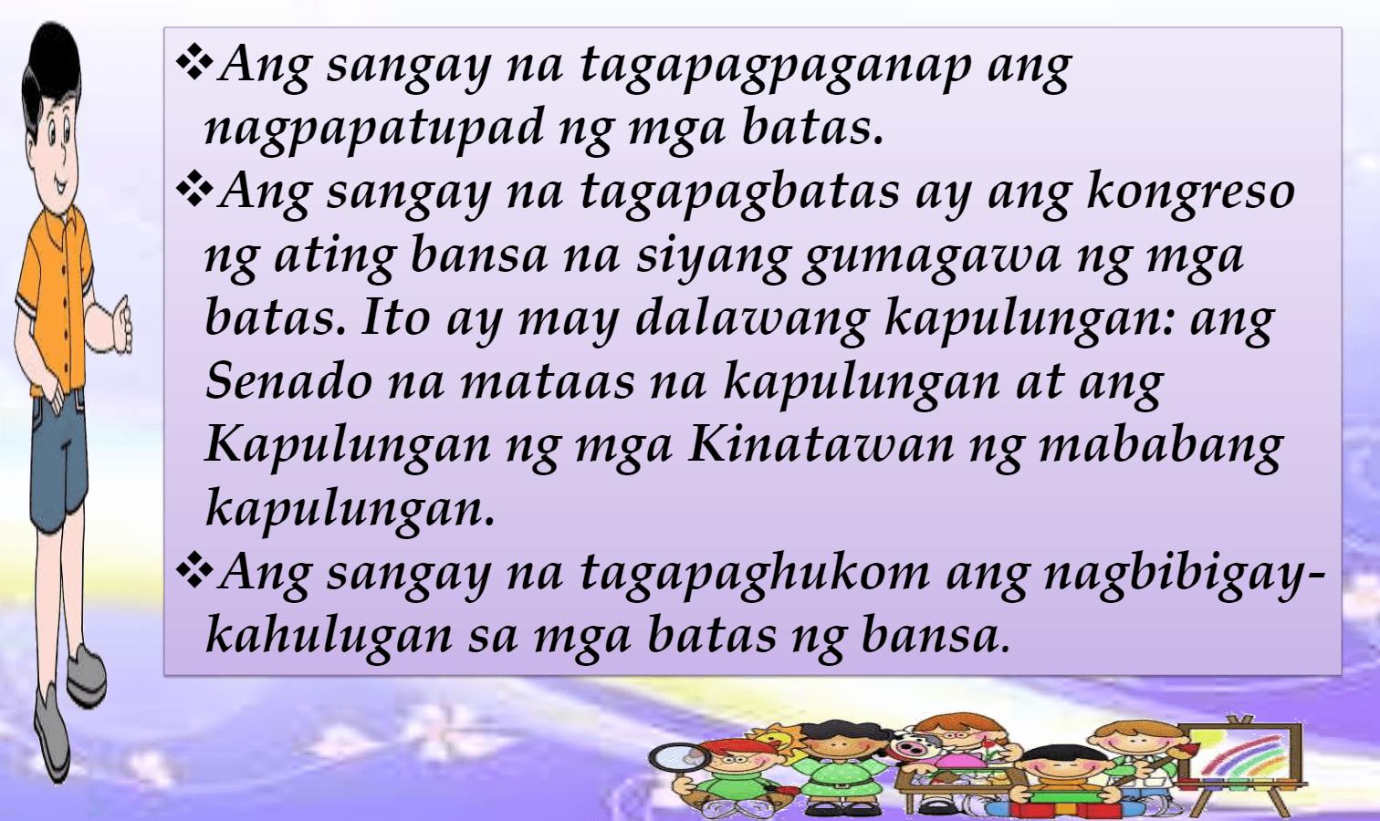 Ang Kahulugan at Kahalagahan ng Pambansang Pamahalaan - Quizizz