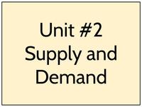 supply and demand - Grade 11 - Quizizz