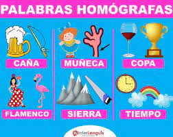 Homófonos y homógrafos - Grado 7 - Quizizz