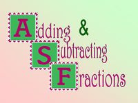Subtracting Fractions - Year 8 - Quizizz