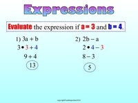 Expressions - Class 6 - Quizizz