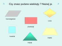 Wzory kształtów - Klasa 5 - Quiz