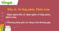 Trừ hỗn số Flashcards - Quizizz