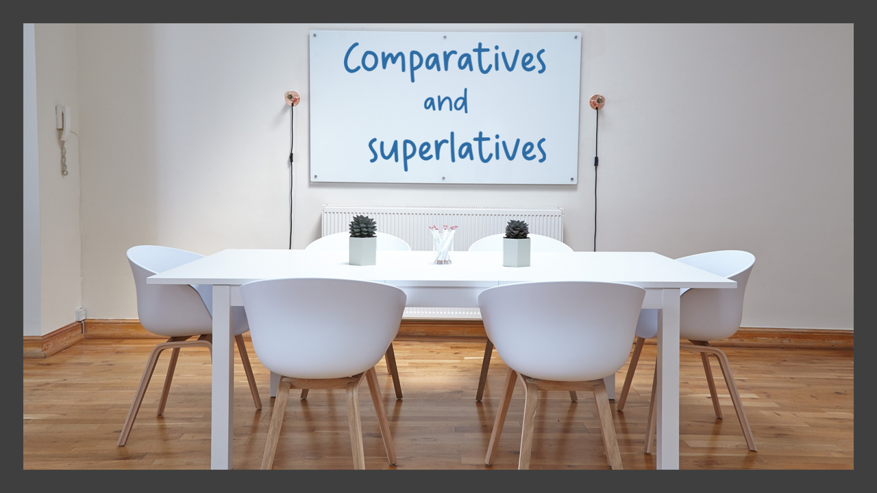 Comparatives and Superlatives - Class 7 - Quizizz
