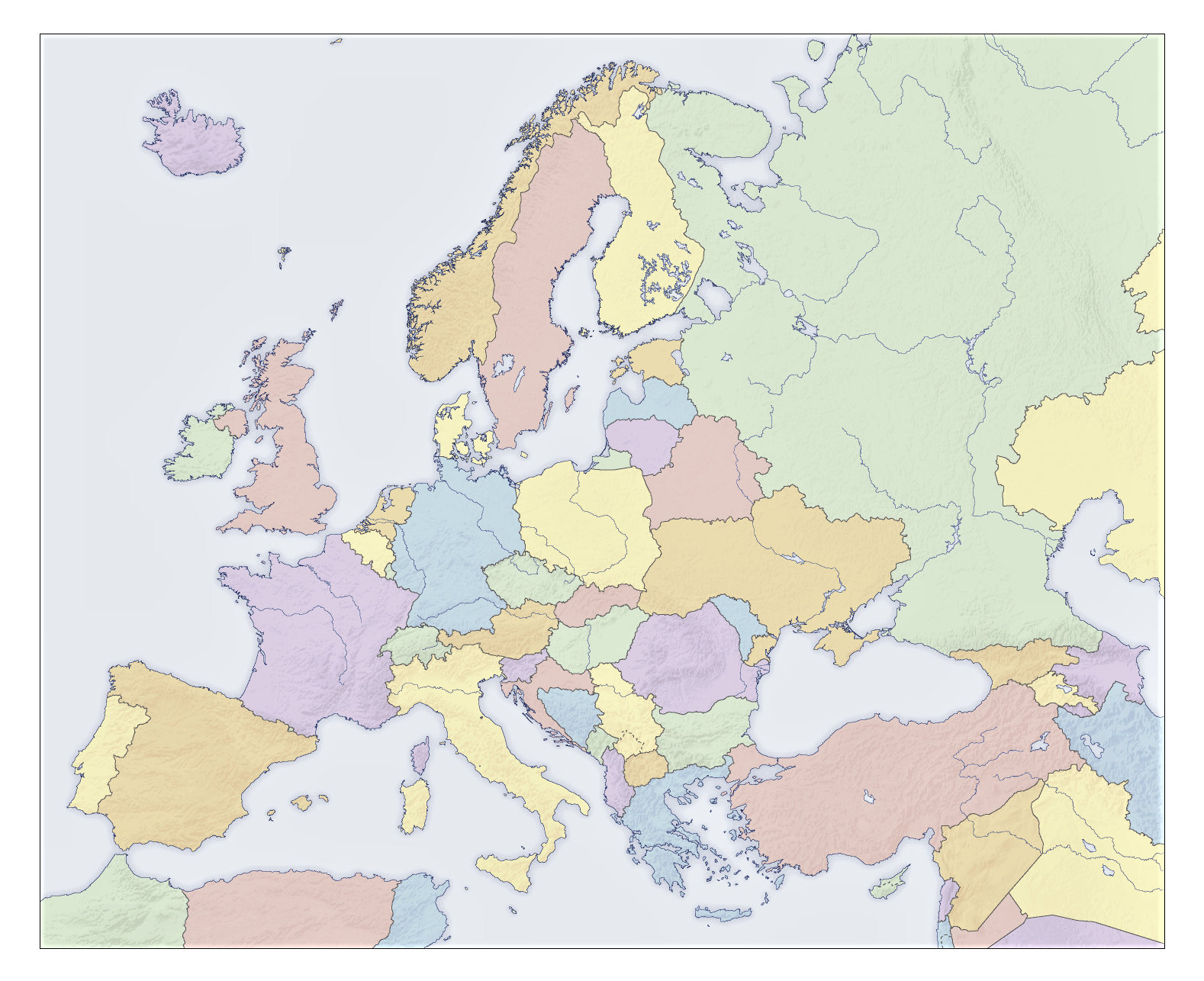 Geografía política Europa | Science Quiz - Quizizz