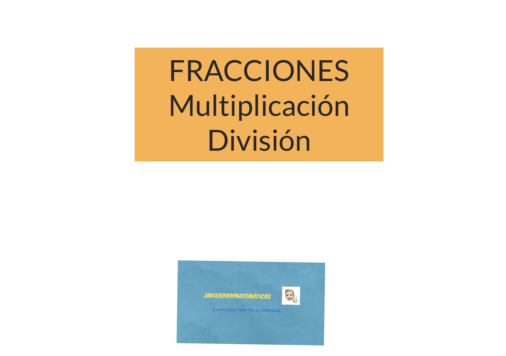 multiplicar fracciones Tarjetas didácticas - Quizizz