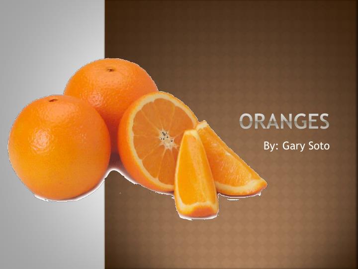 oranges poem by gary soto