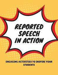 reported speech class 8 online test